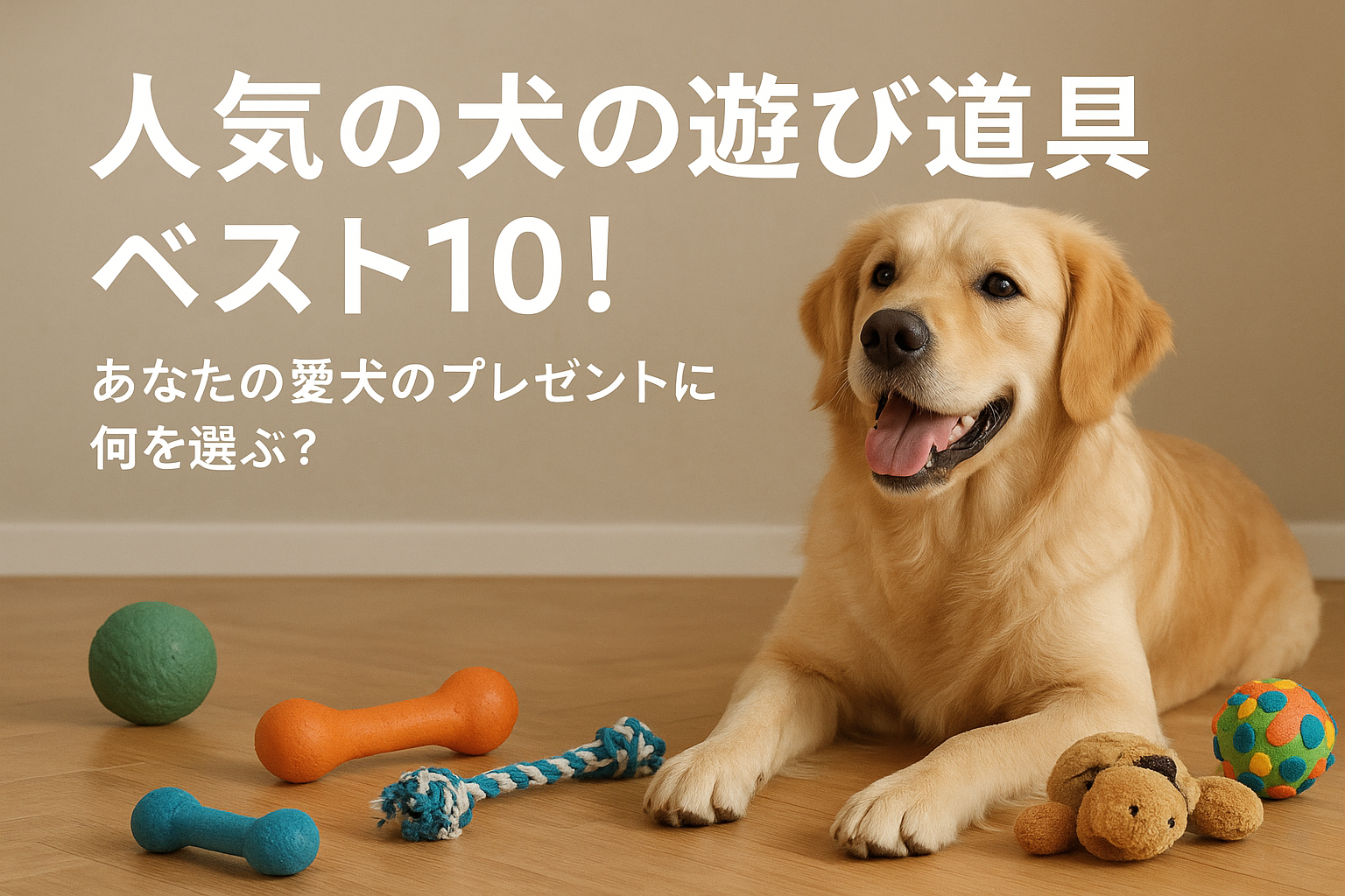 人気の犬の遊び道具ベスト10！あなたの愛犬のプレゼントに何を選ぶ？