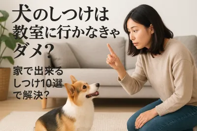 犬のしつけは教室に行かなきゃダメ？家で出来るしつけ10選で解決？