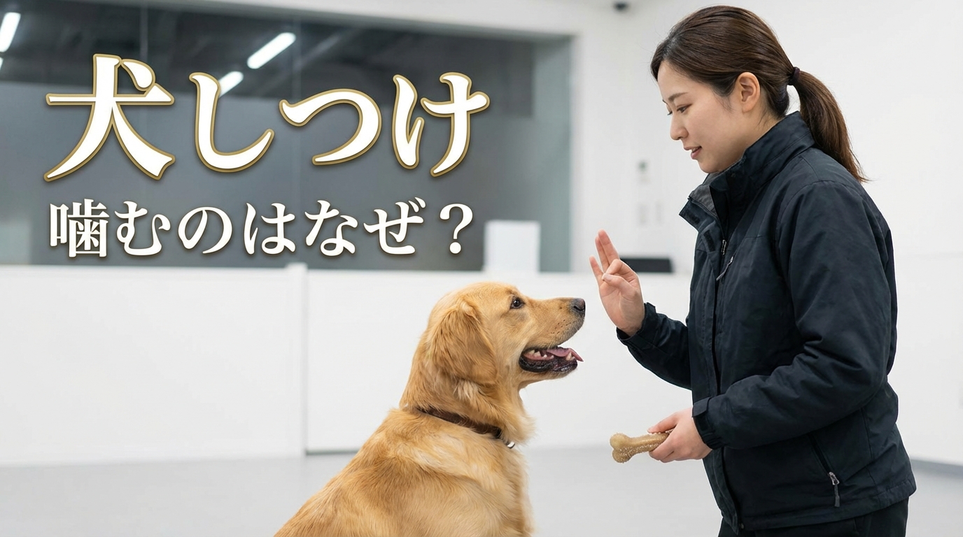 犬 しつけ 噛むのはなぜ？