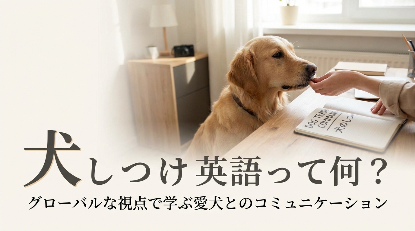 犬 しつけ 英語って何？