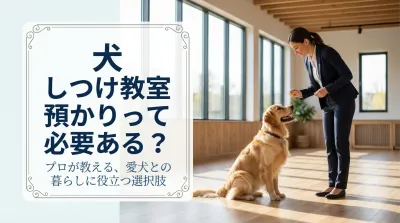 犬のしつけ教室の預かりって必要ある？愛犬との暮らしに役立つ選択肢