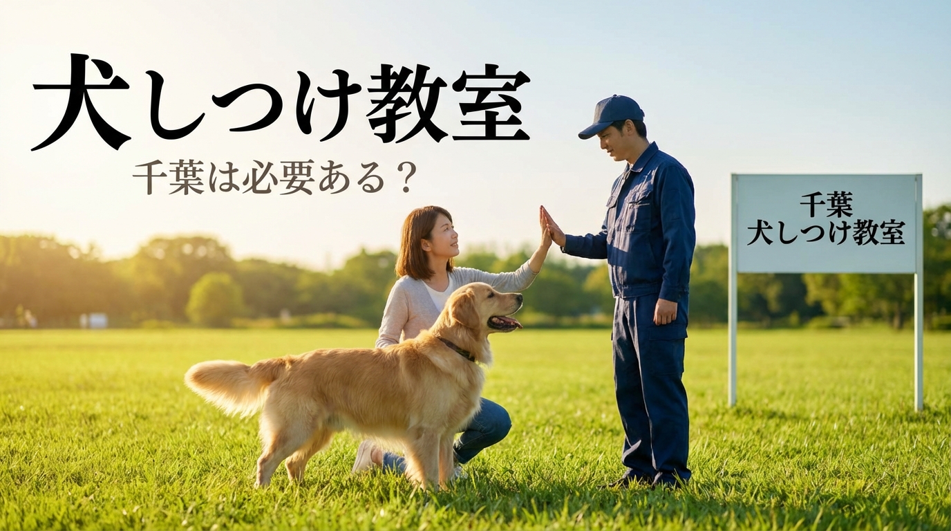 犬 しつけ教室 千葉は必要ある？