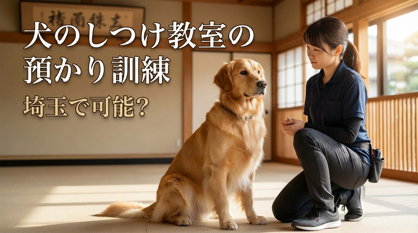 犬のしつけ教室の預かり訓練は埼玉で可能？