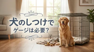 犬のしつけでゲージは必要？