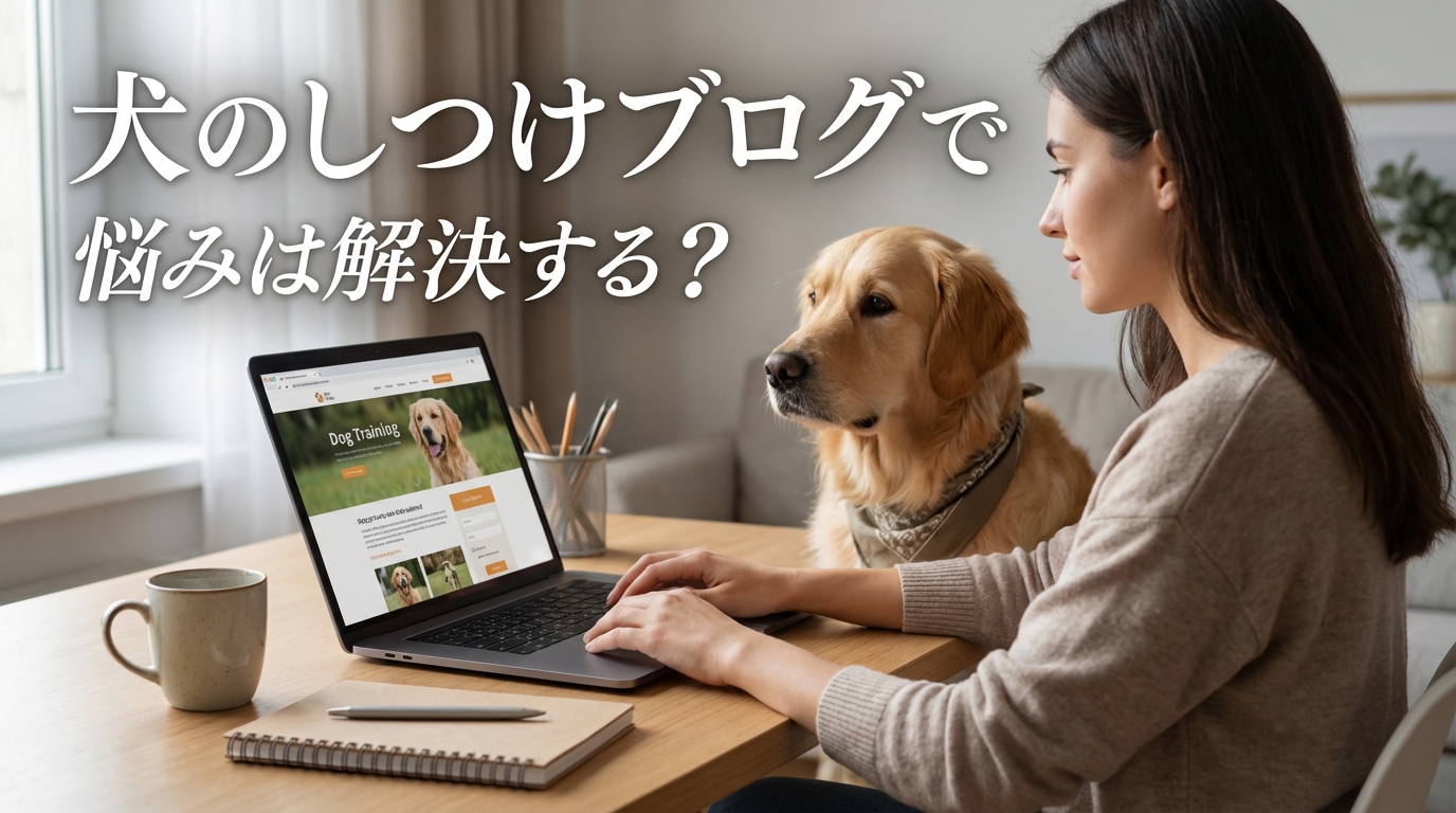 犬のしつけブログで悩みは解決する？