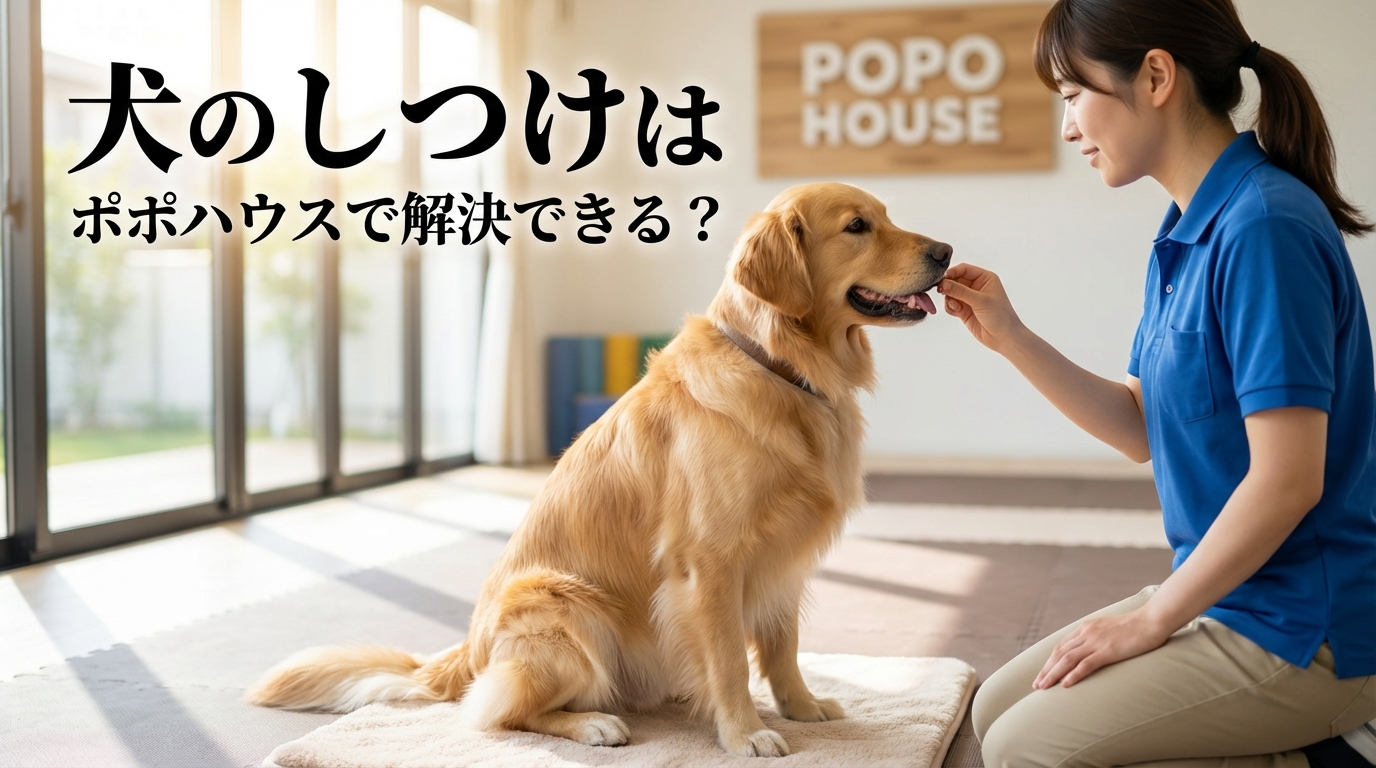 犬のしつけはポポハウスで解決できる？