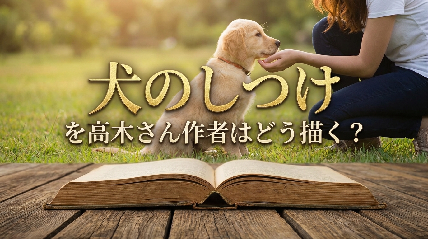 犬のしつけを高木さん作者はどう描く?