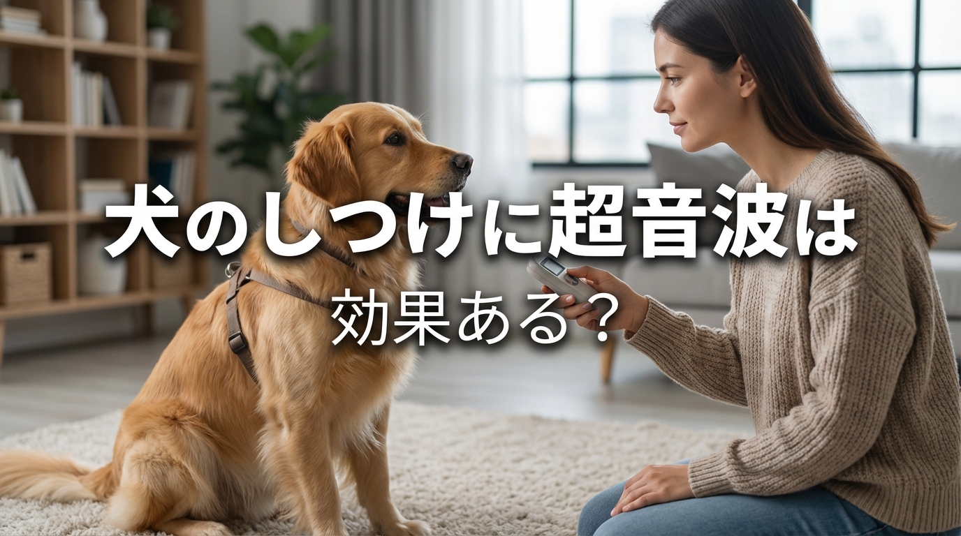 犬のしつけに超音波は効果ある？