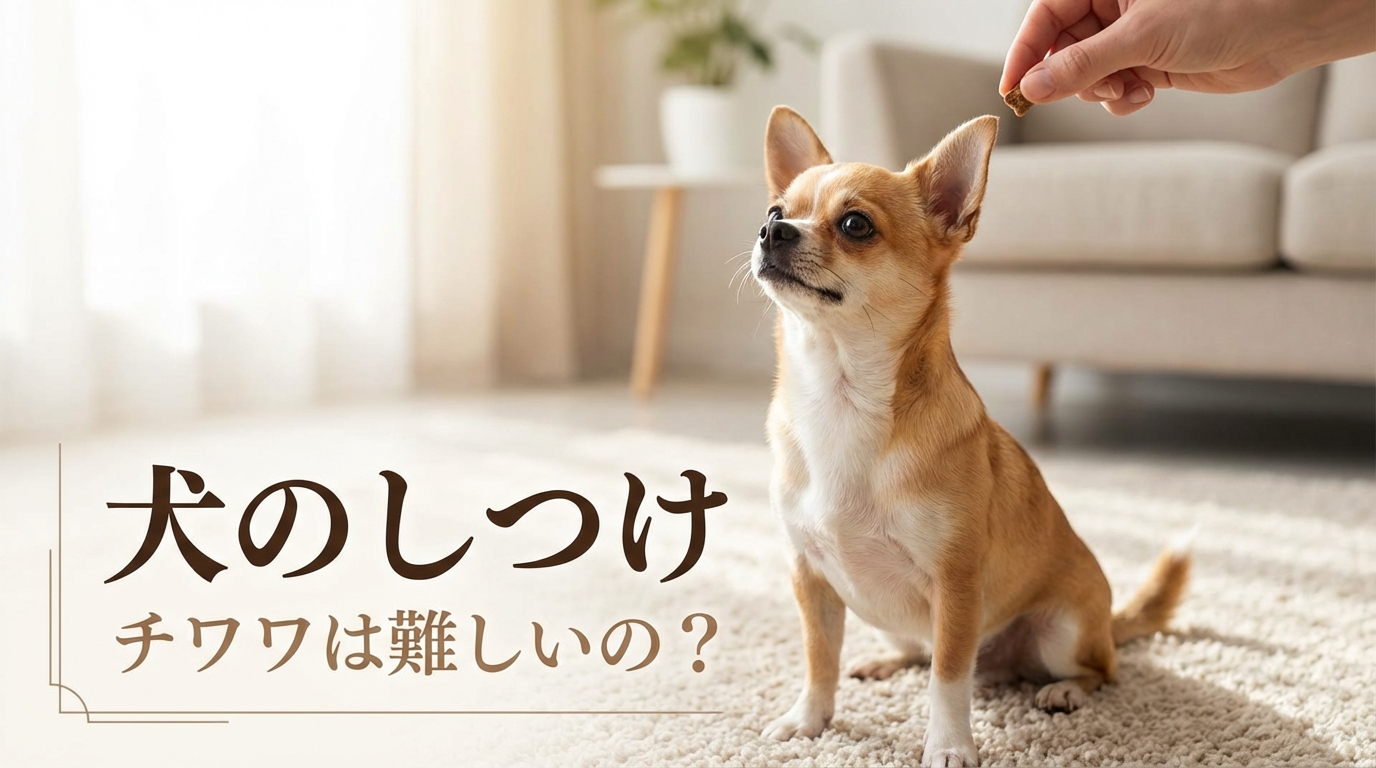 犬のしつけ チワワは難しいの?