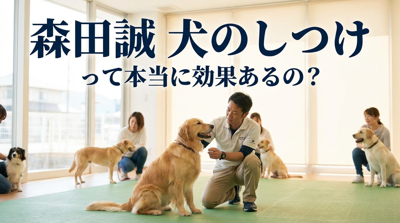 森田誠 犬のしつけって本当に効果あるの?