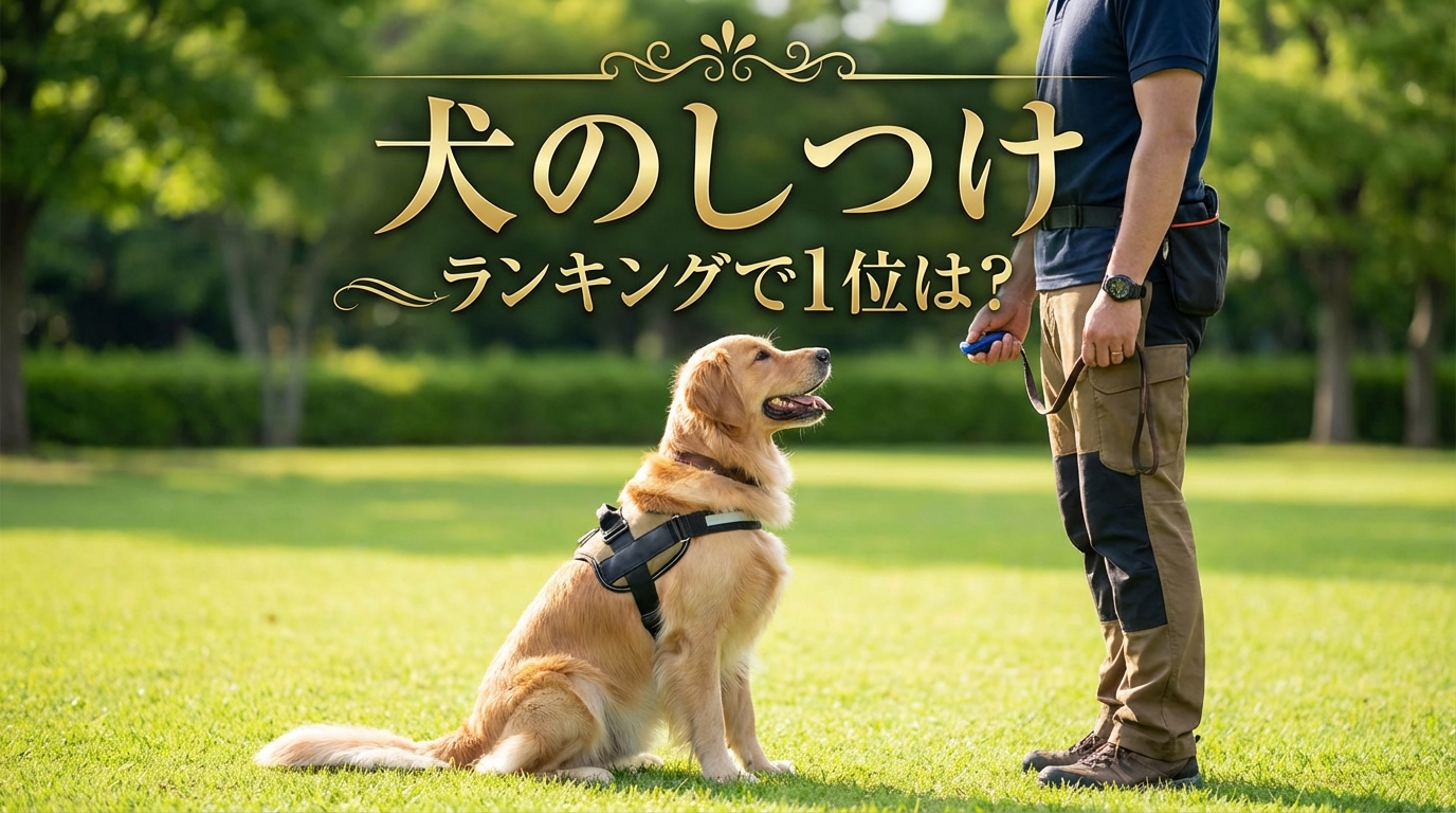 犬のしつけ ランキングで1位は?