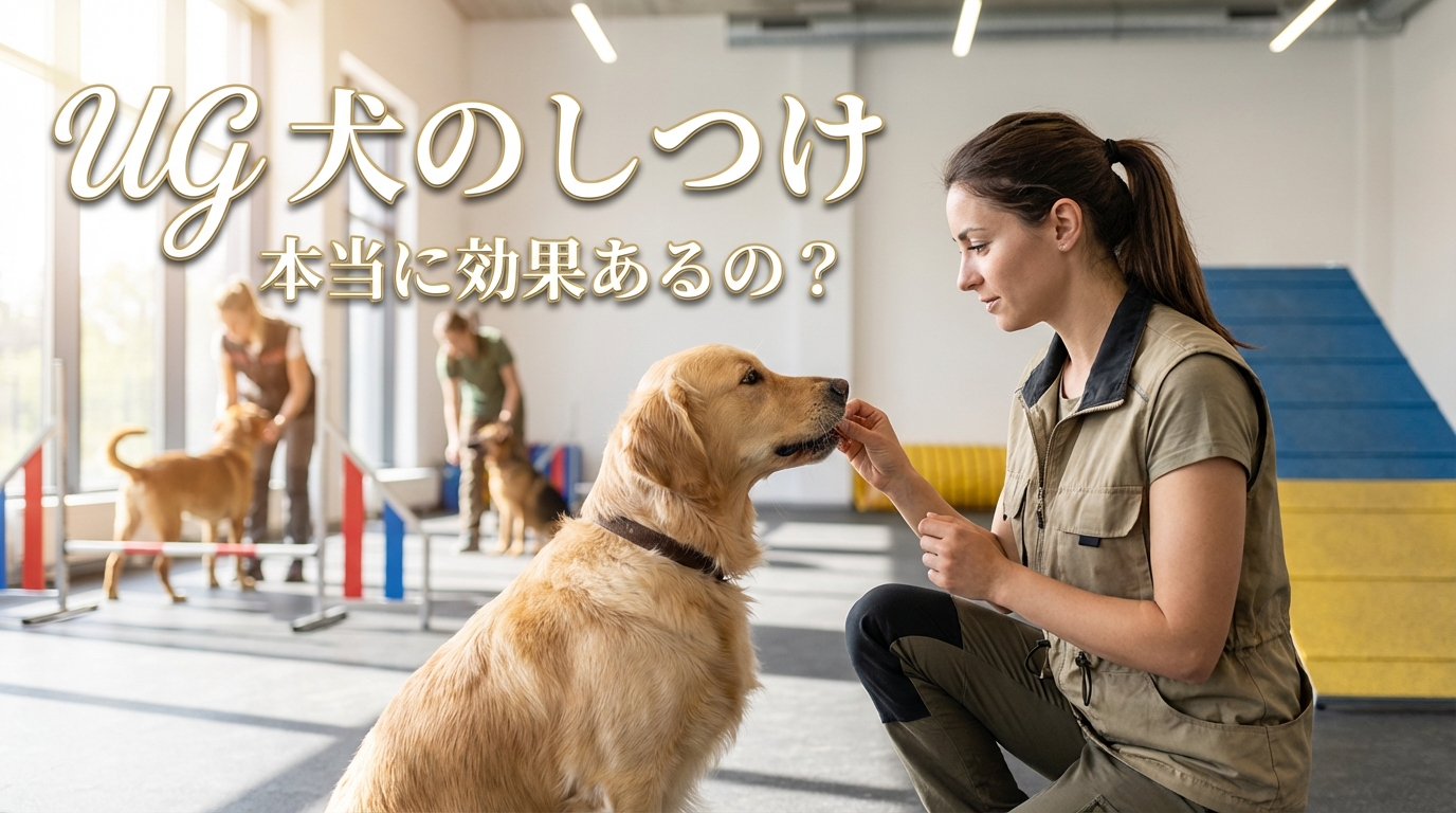 ug 犬のしつけって本当に効果あるの？