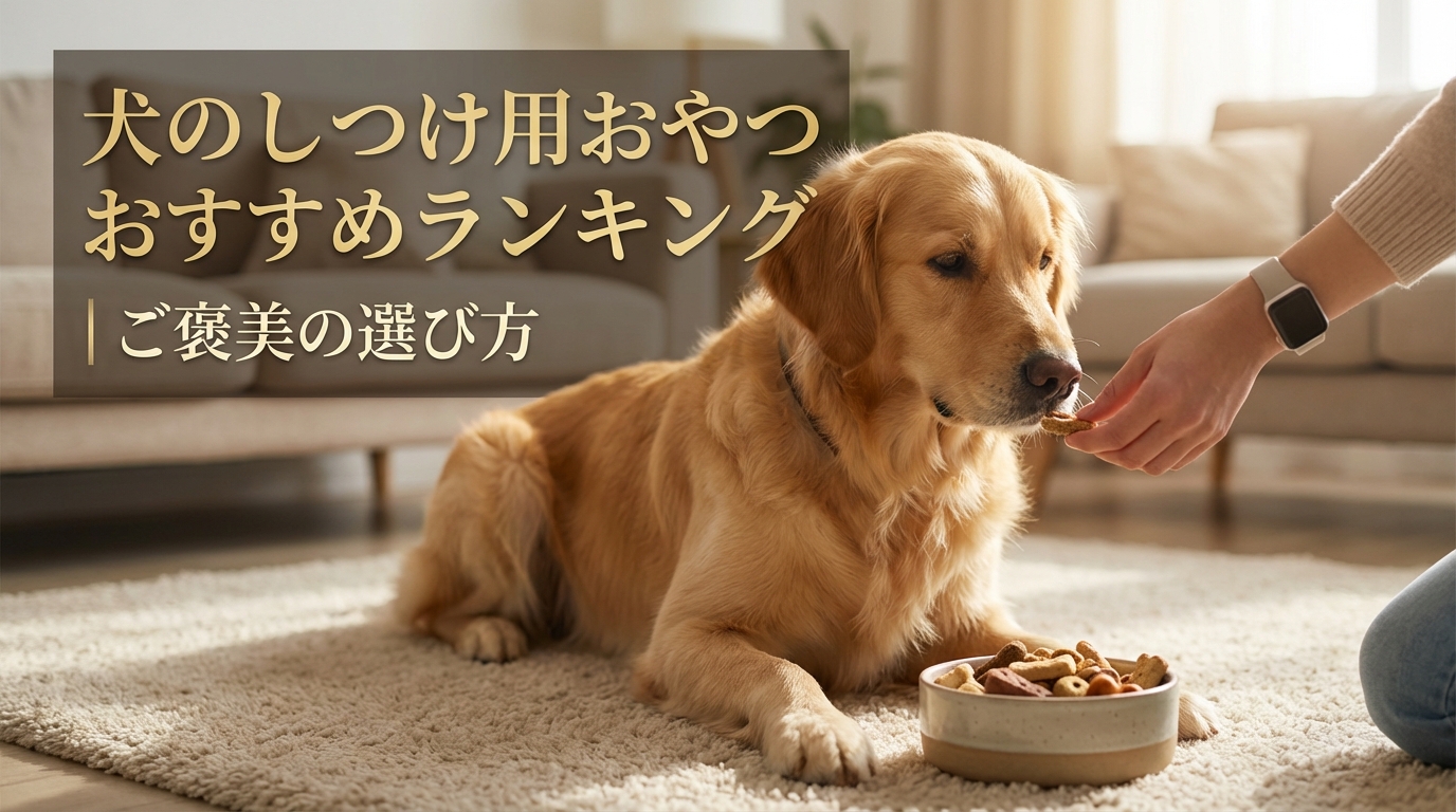 犬のしつけ用おやつおすすめランキング|ご褒美の選び方