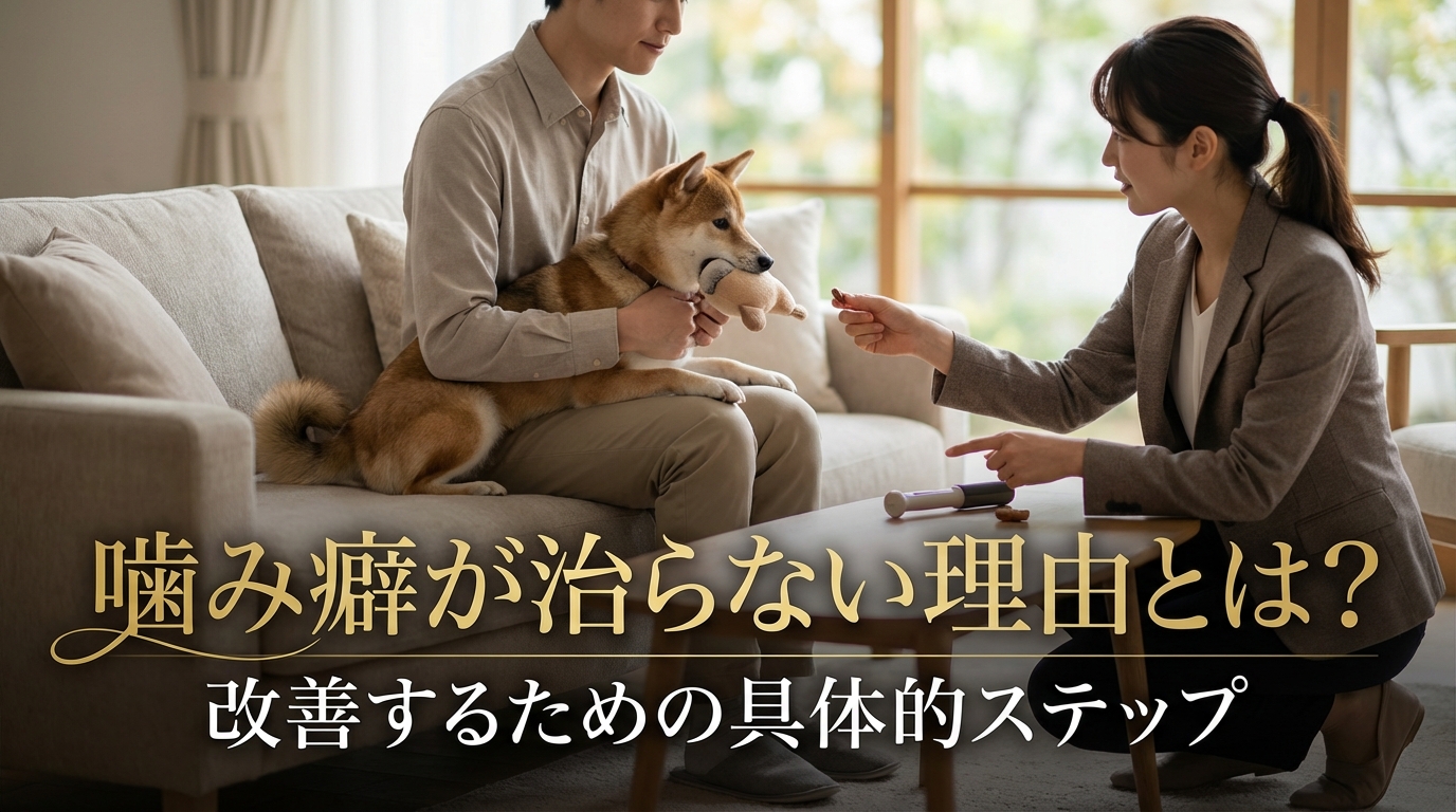 噛み癖が治らない理由とは?改善するための具体的ステップ