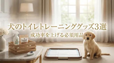 犬のトイレトレーニンググッズ3選｜成功率を上げる必須用品