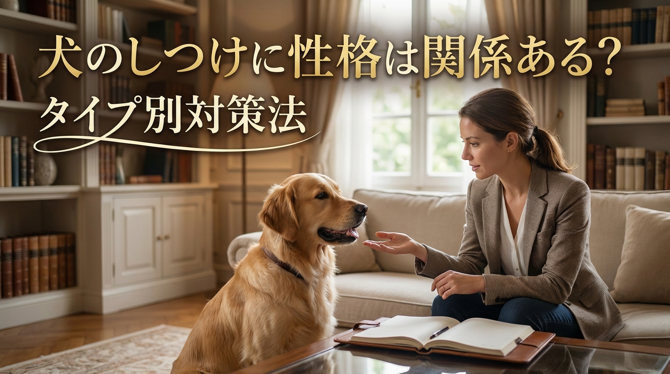 犬のしつけに性格は関係ある？タイプ別対策法
