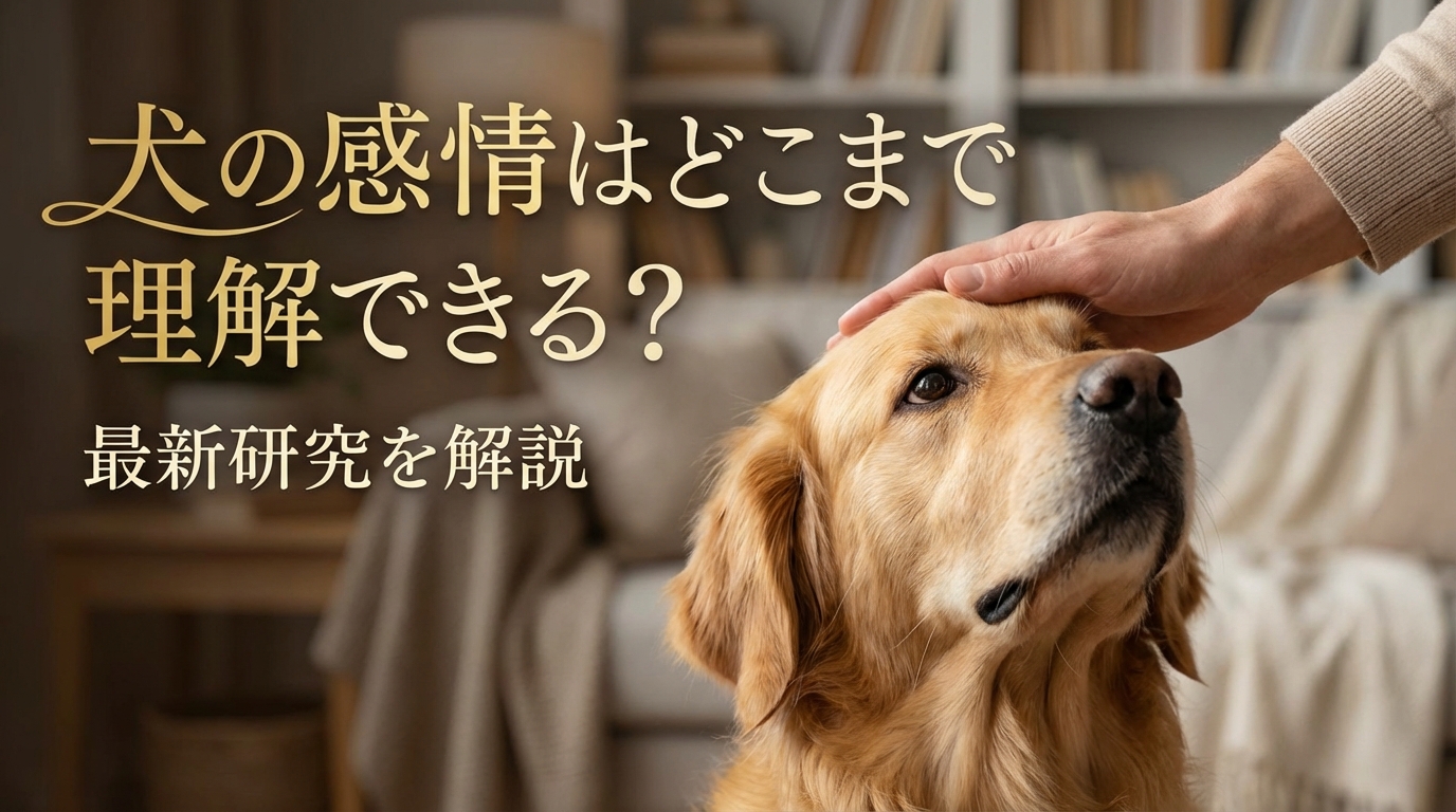犬の感情はどこまで理解できる？最新研究を解説