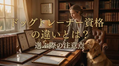 ドッグトレーナー資格の違いとは？選ぶ際の注意点