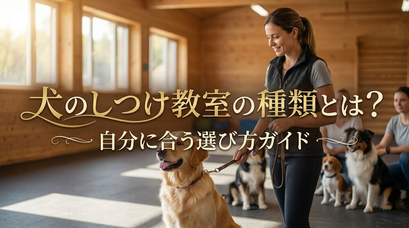 犬のしつけ教室の種類とは？自分に合う選び方ガイド