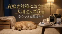 夜鳴き対策におすすめの犬用グッズ5選｜安心できる環境作り