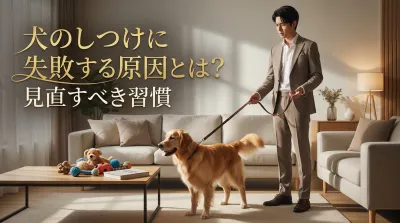 犬のしつけに失敗する原因とは？見直すべき習慣