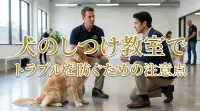 犬のしつけ教室でトラブルを防ぐための注意点
