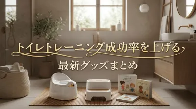トイレトレーニング成功率を上げる最新グッズまとめ