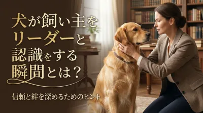犬が飼い主をリーダーと認識する瞬間とは？