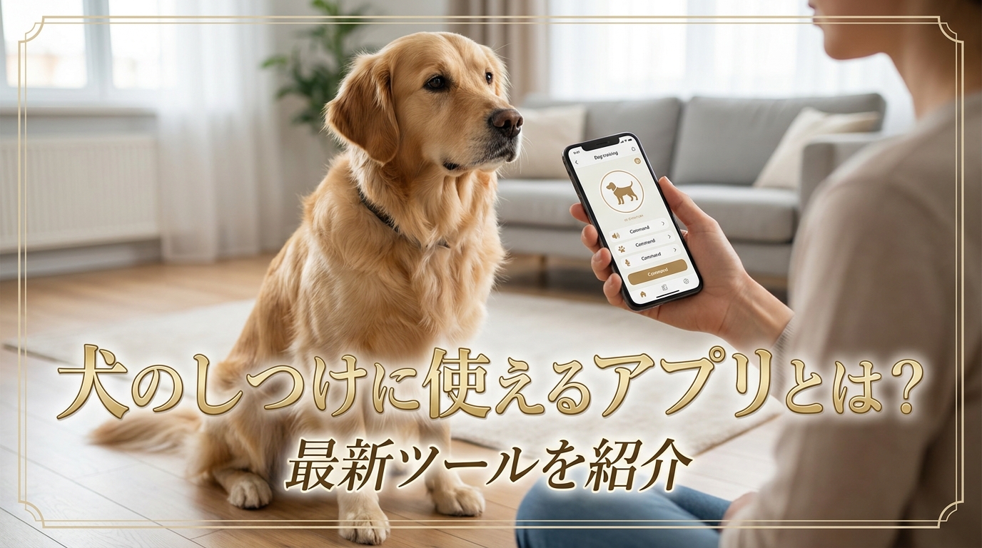犬のしつけに使えるアプリとは？最新ツールを紹介