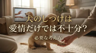 犬のしつけは愛情だけでは不十分？必要な考え方