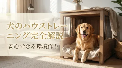 犬のハウストレーニング完全解説｜安心できる環境作り