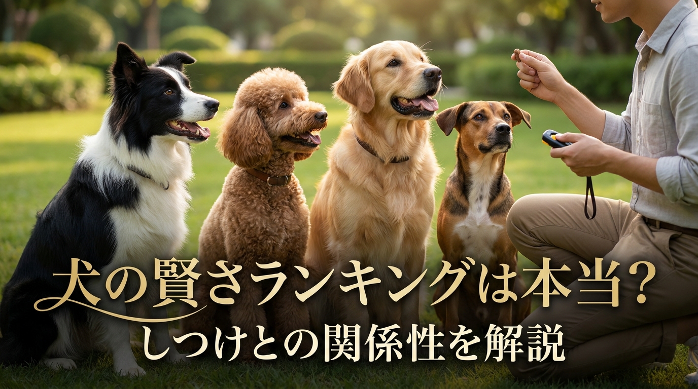 犬の賢さランキングは本当？しつけとの関係性を解説
