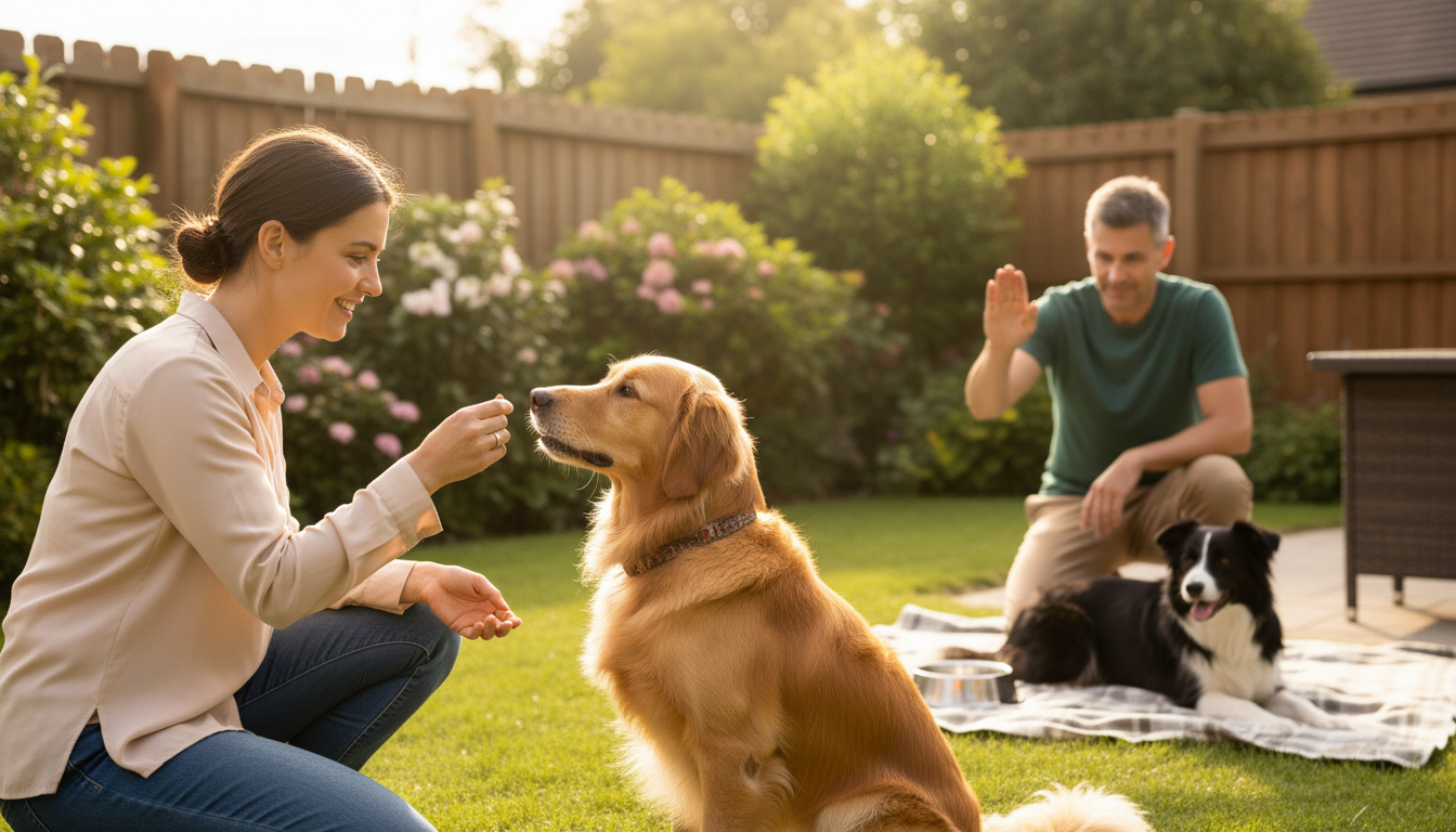 犬のしつけは「信頼関係→生活の基本→コマンド」がやりやすい順番です