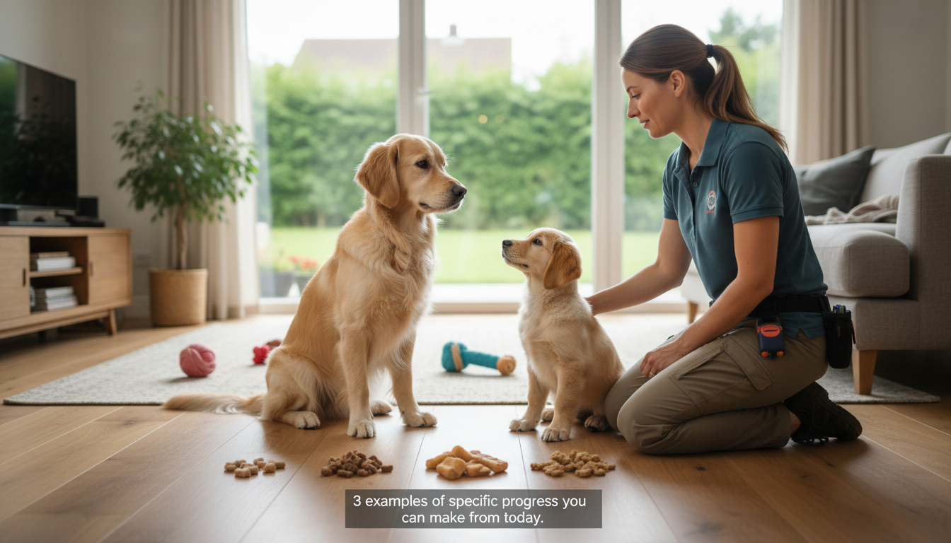犬のしつけの順番：今日からできる具体的な進め方3例