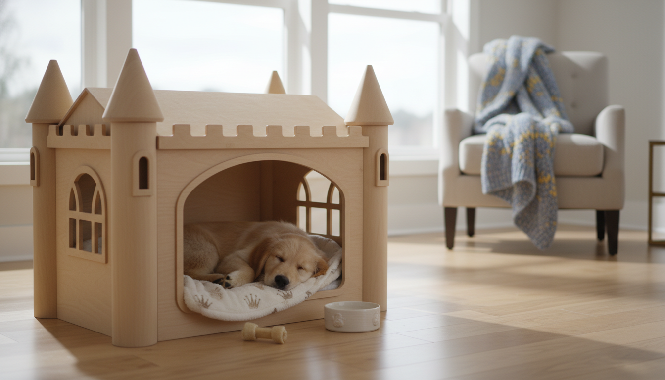 愛犬にとっての「最高のお城」を作りましょう