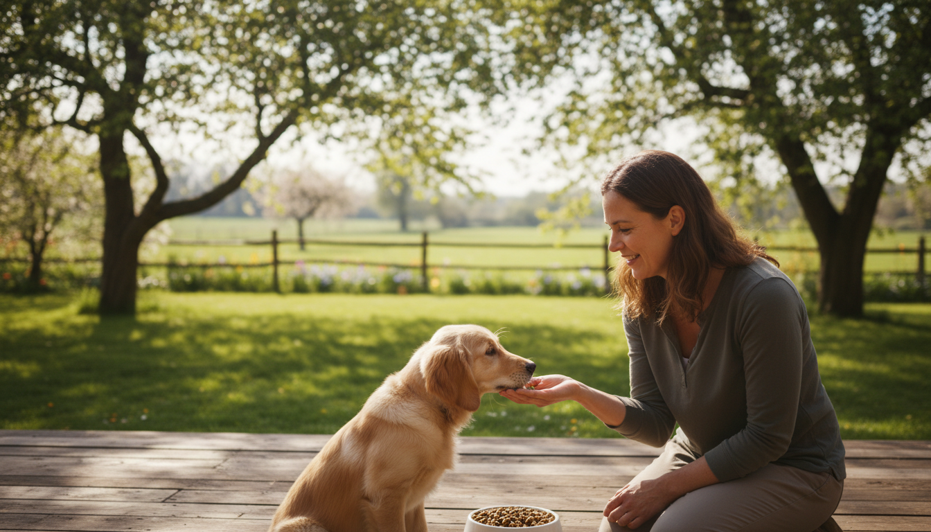 ご飯のしつけは信頼関係の第一歩です!