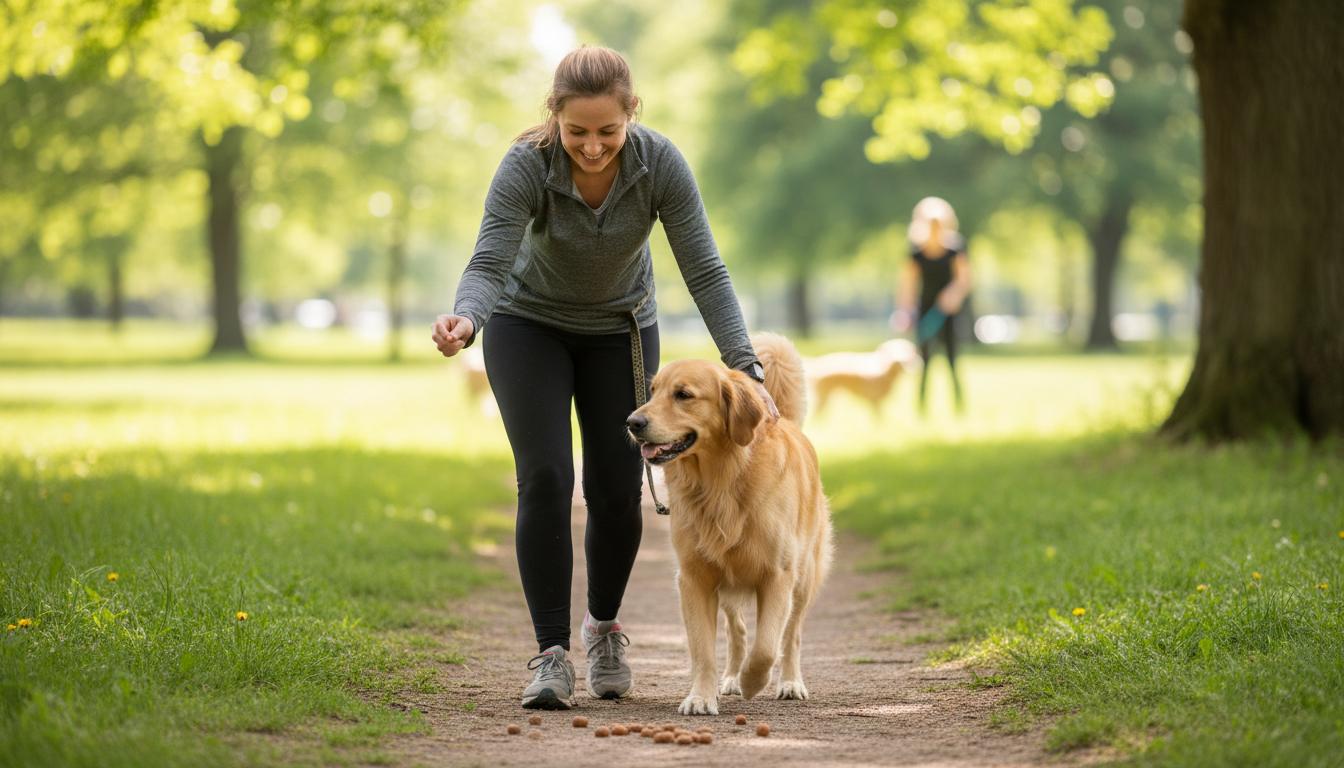 ヒールは「ご褒美」で楽しく教えるのが正解!