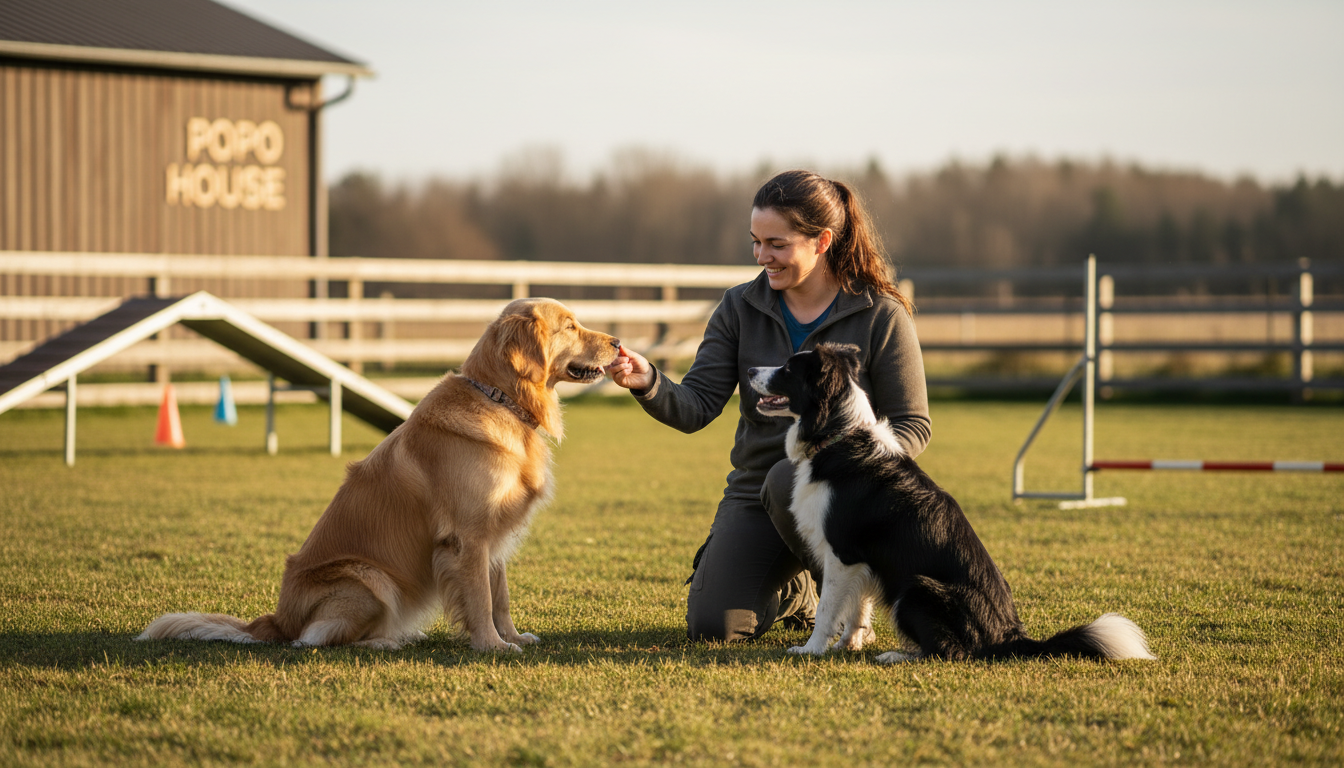 ポポハウスは愛犬との「信頼関係」を築くオーダーメイドの学校です