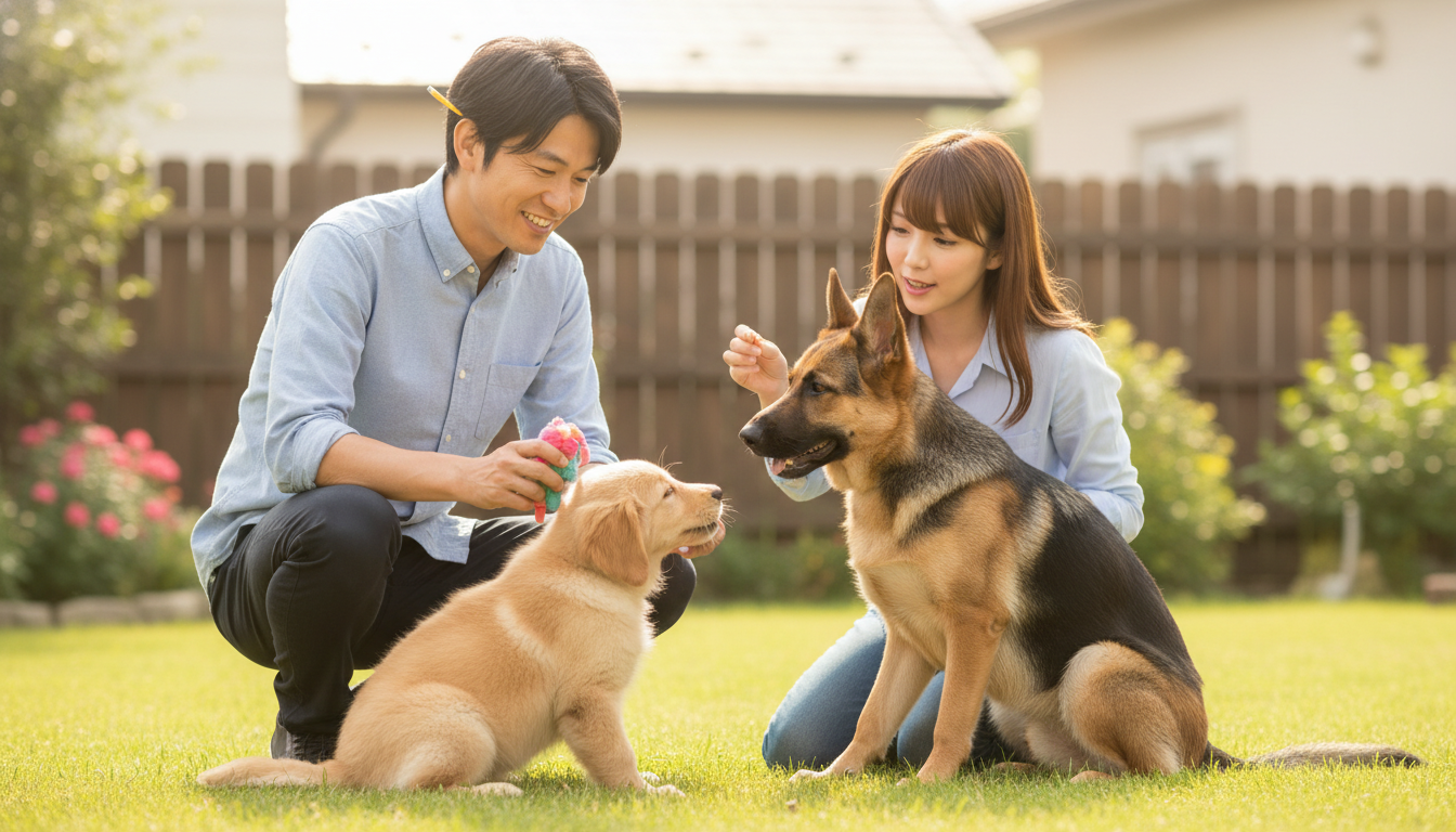 結論:犬のしつけシーンを描く高木さん作者は山本崇一朗さん!