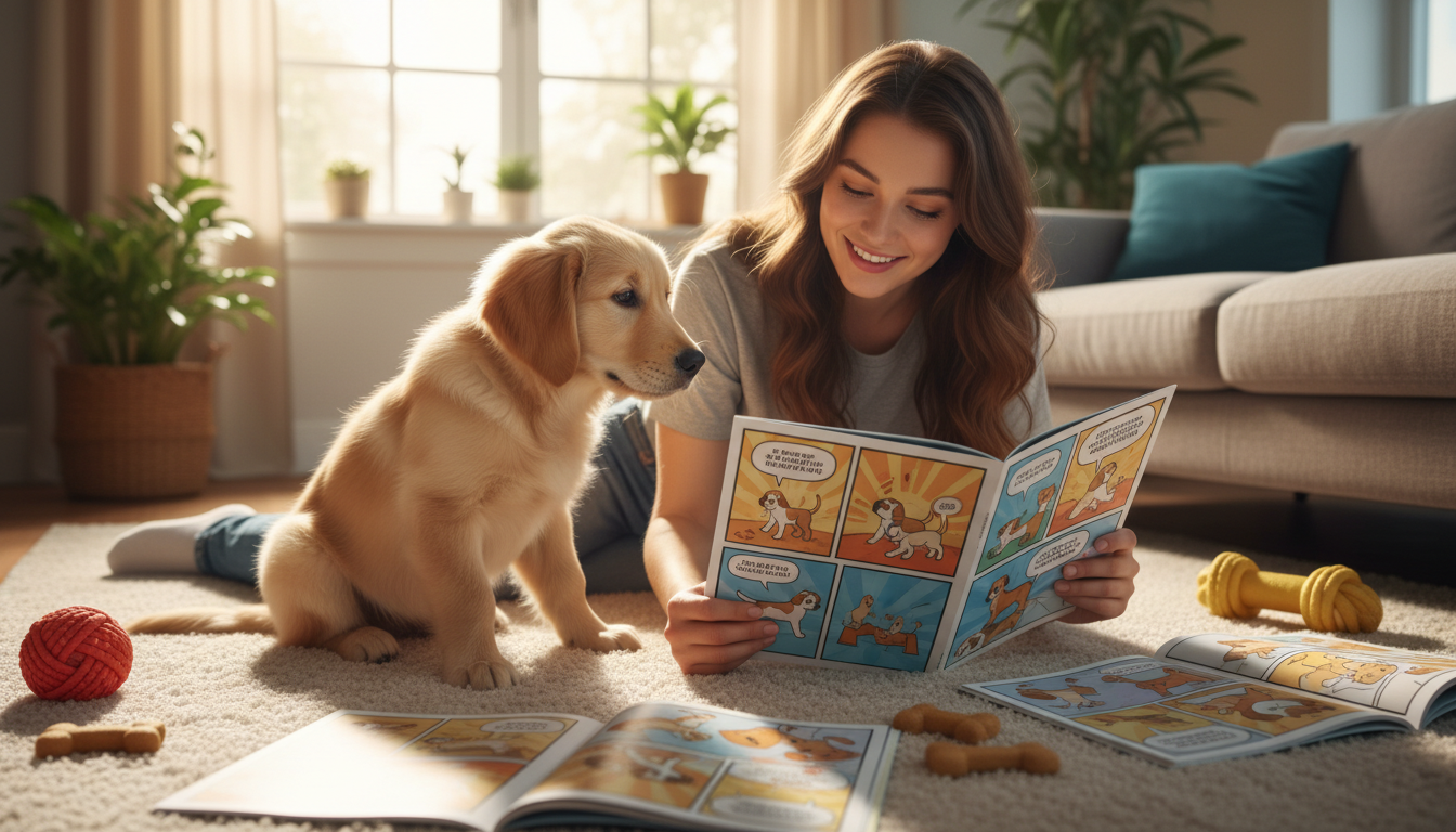 犬のしつけは漫画で楽しく学ぶのが大正解！