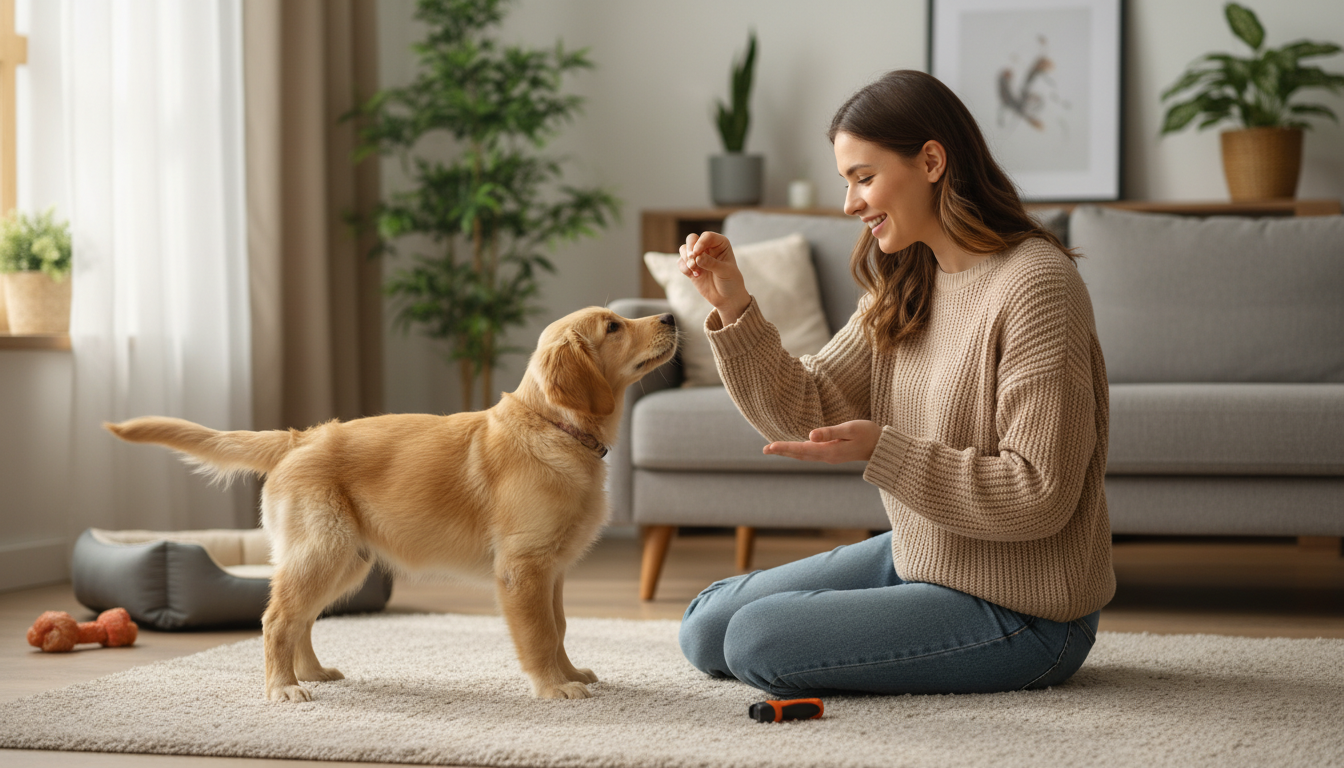 初心者のしつけは「褒めて伸ばす」が基本!