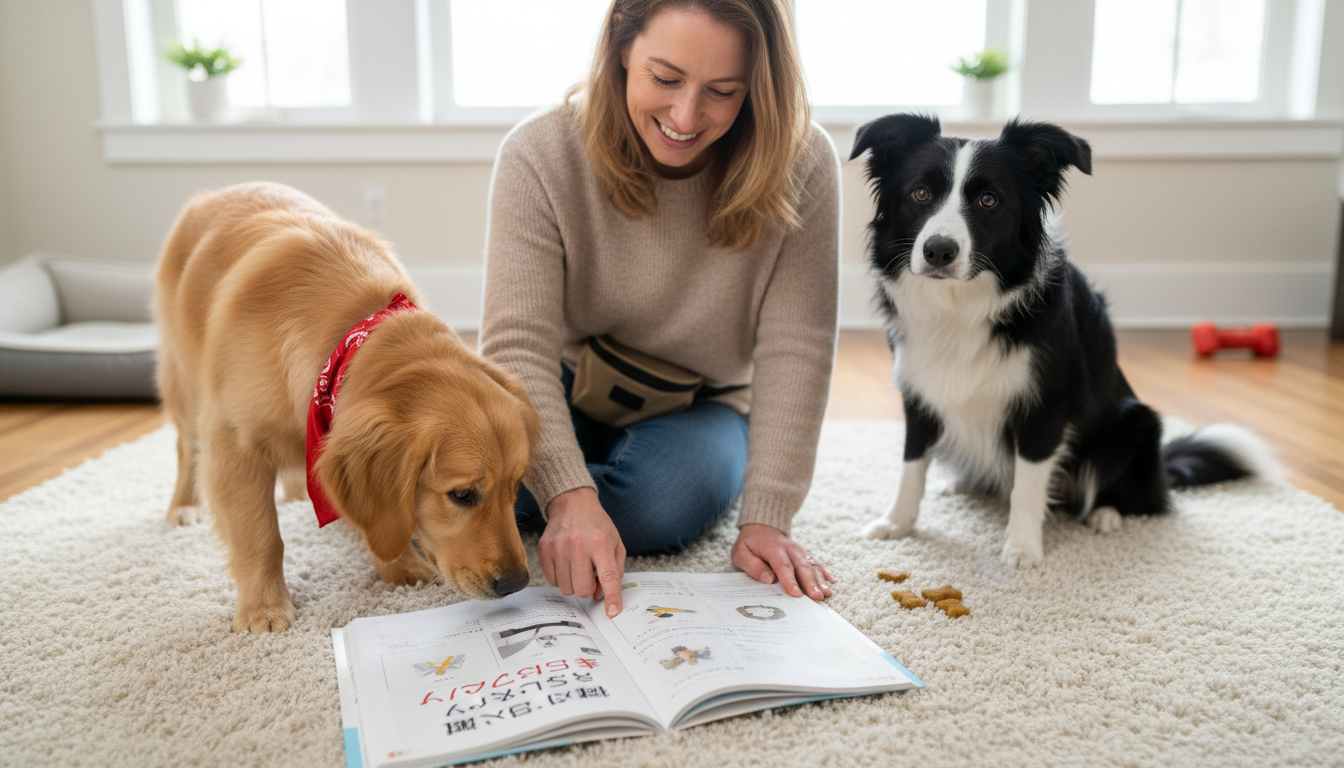 叱らずに解決!「犬のしつけ きちんとブック」はしつけの救世主