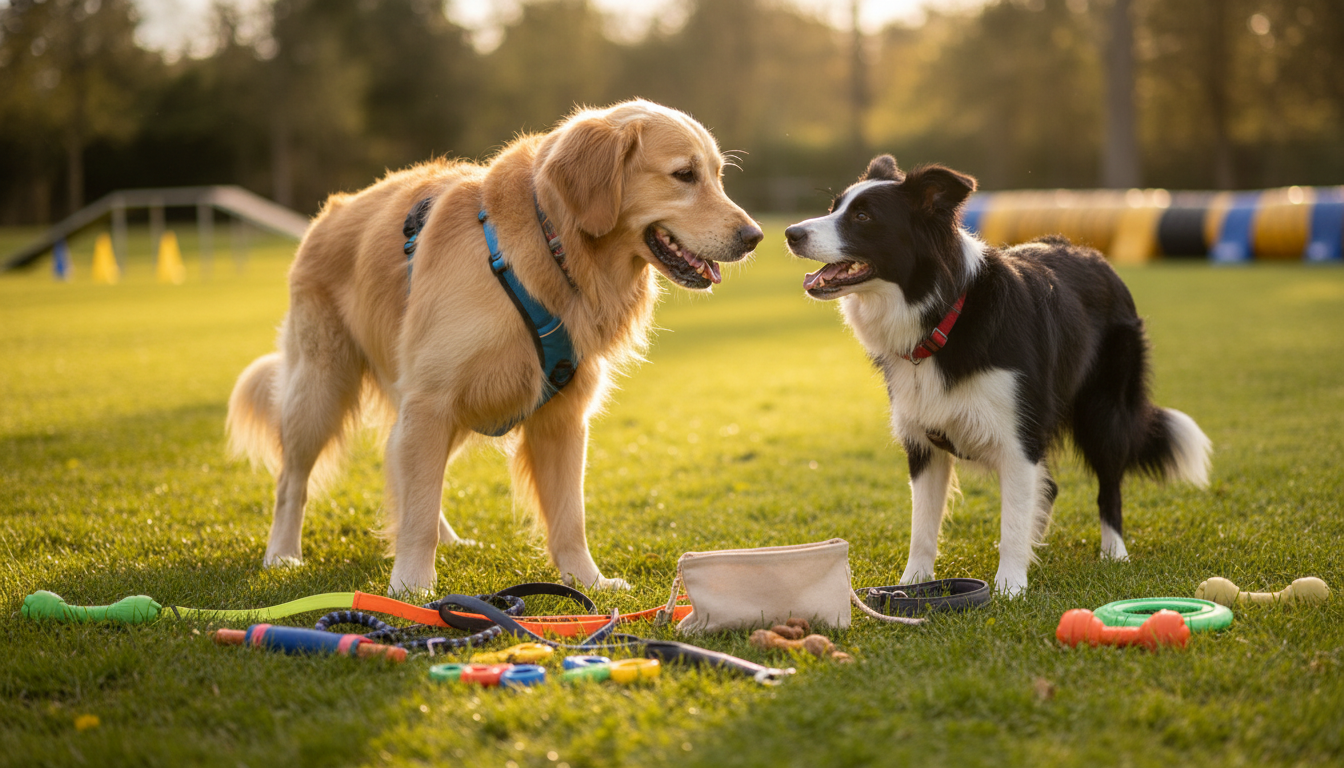 愛犬に合ったアイテムで楽しくトレーニング!