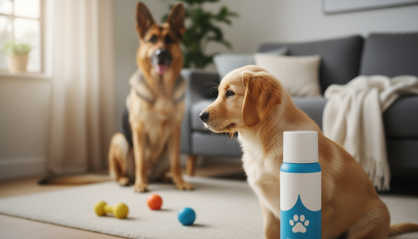 犬のしつけ用スプレーは「問題行動を減らす補助役」です！