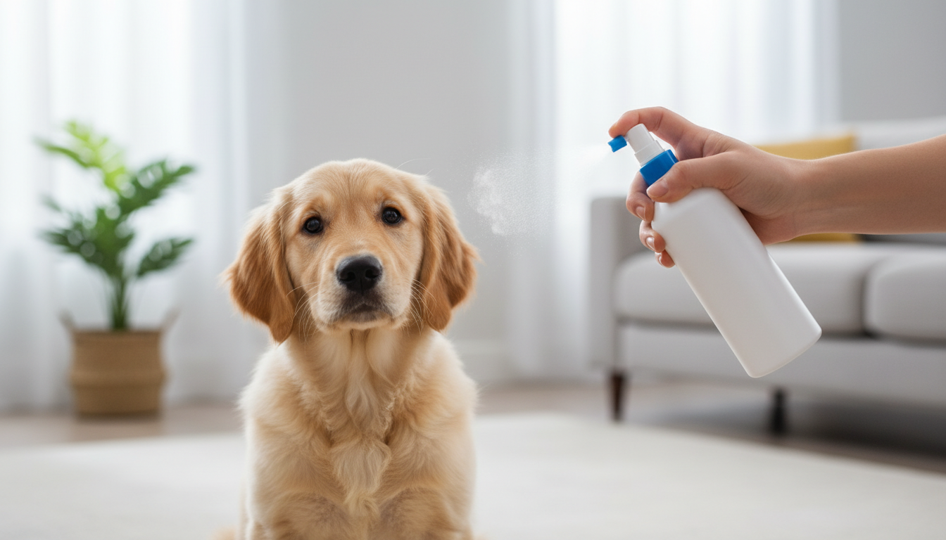 犬のしつけ用スプレーの上手な使い方（失敗しにくい手順）