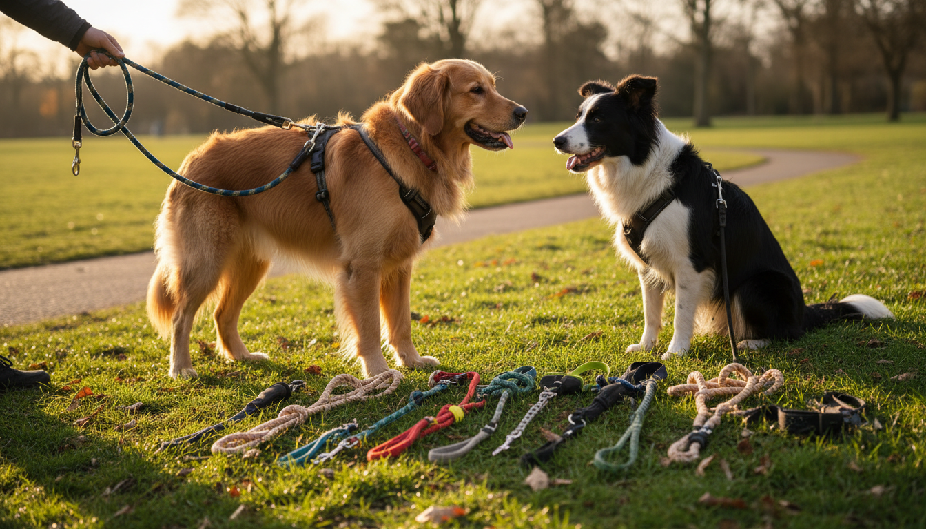 散歩トレーニングに最適なリード・ハーネスの選び方完全版まとめ