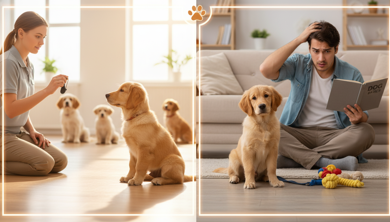 しつけ教室と独学の差は「正しさの確認」と「社会化」に出やすいんです