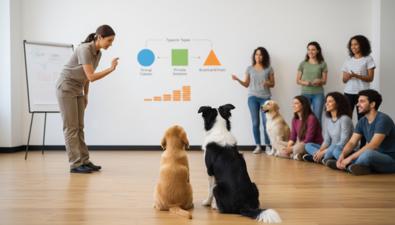 犬のしつけ教室の費用相場は「形態」でほぼ決まります！