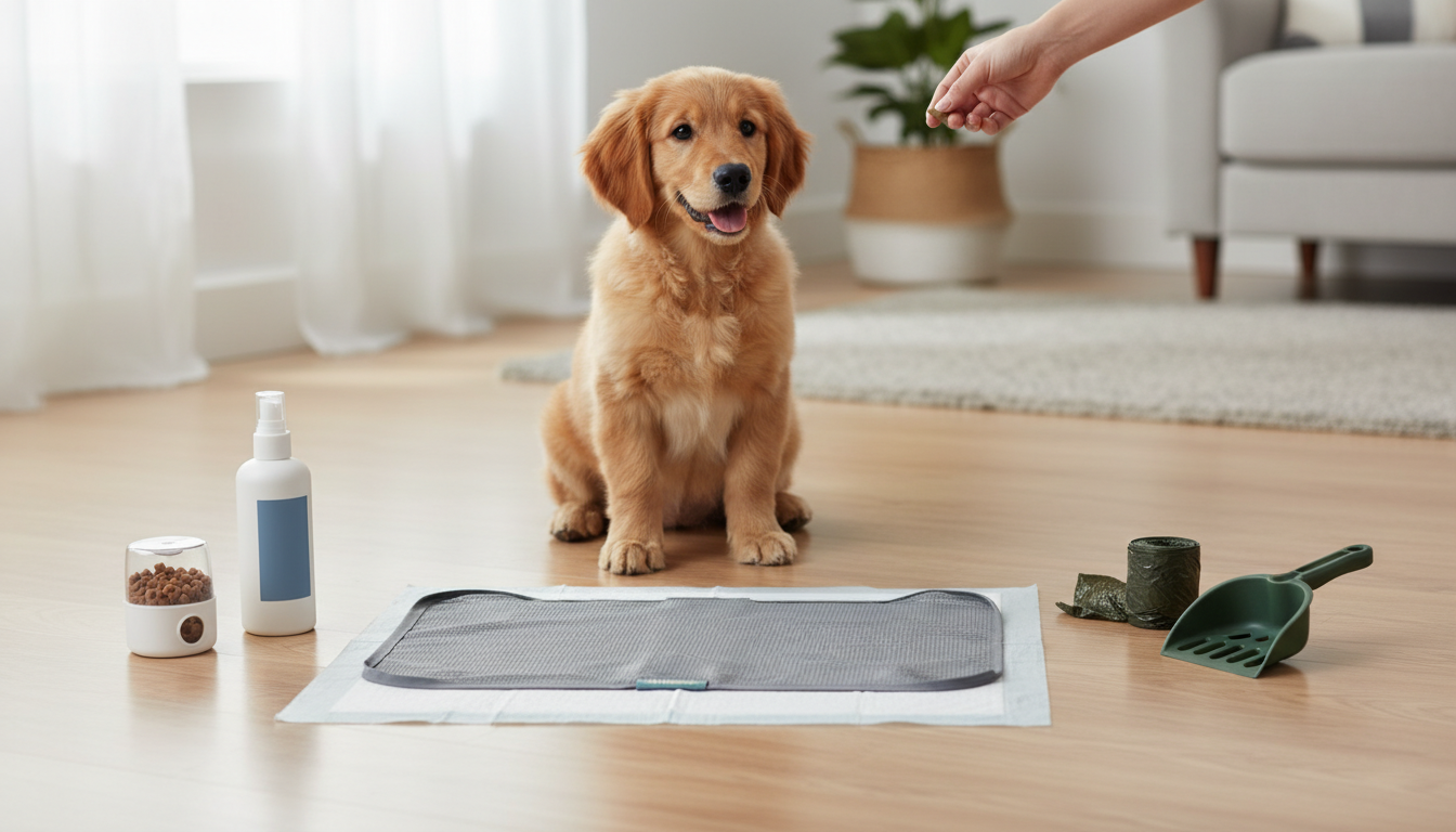 まず揃えたい犬のトイレトレーニンググッズはこの3つです！