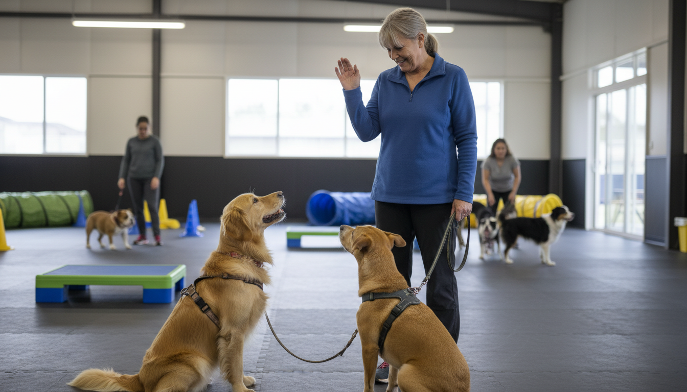 成犬でもしつけ教室で問題行動は改善を目指せます
